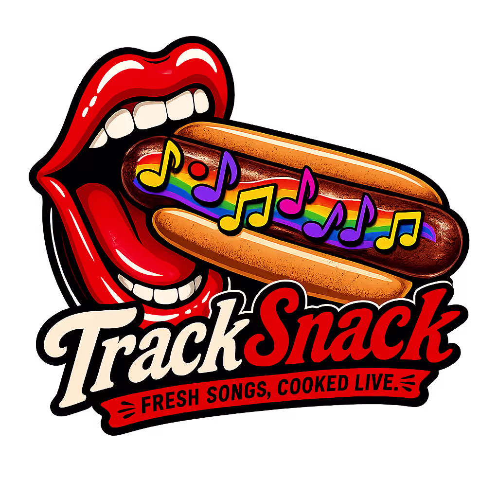 TrackSnack — fresh songs, cooked live.